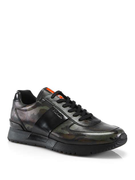 prada runners camo heren|prada lane sneakers.